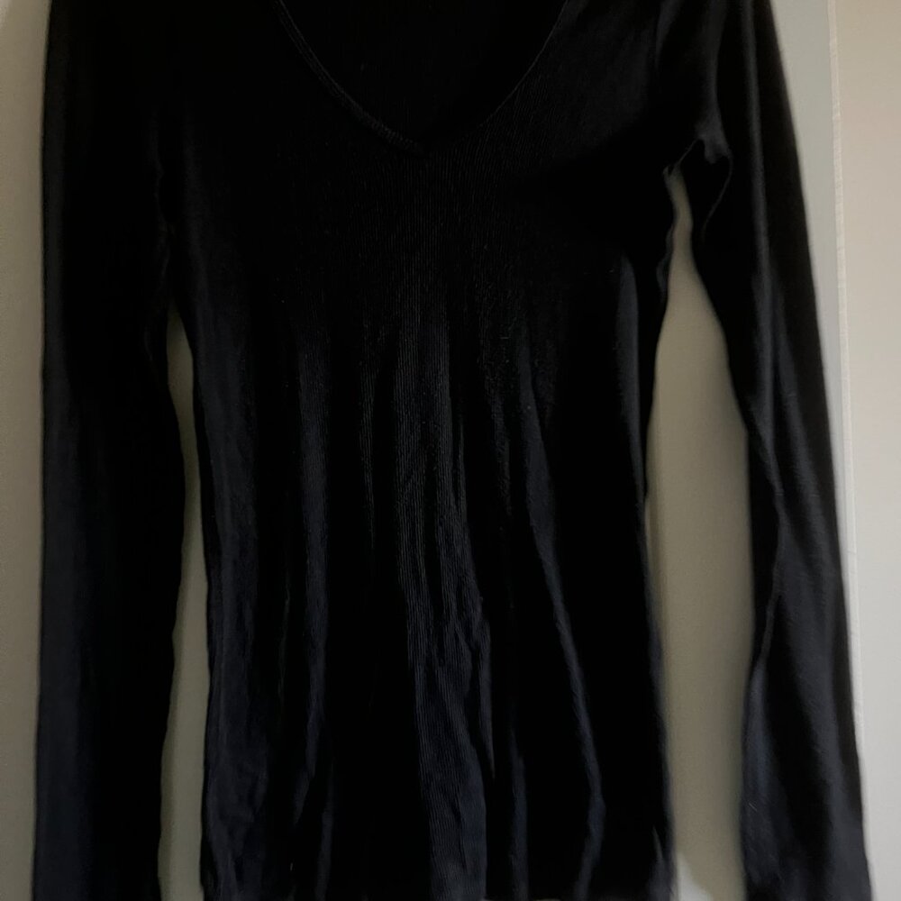 Three Dots Ribbed Tee - Picture 3 of 3
